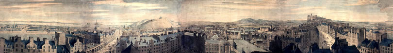 Robert Barker's Gigantic Panorama Of Edinburgh 1792