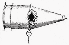One Of Robert Hooke's Cone-Shaped Camera Obscuras