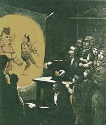 Mid-Nineteenth Century Magic Lantern Show