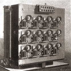 Albert Londe's Twelve Lens Camera Of 1891