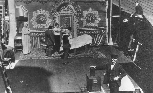 Lubin's 'Roof' Open-Air Studio 1899 