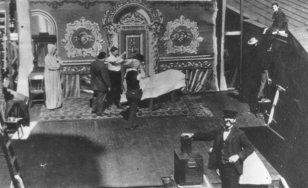 Lubin's 'Roof' Open-Air Studio 1899