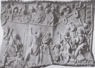Detail Of The Spiral Frieze of Trajan's Column