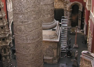 Plaster Casts Of Trajan's Column - Victoria & Albert Museum, London, England
